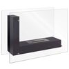 Qlima Ethanol open haard L-vormig 80x31x60 cm FFB 8060