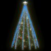vidaXL Kerstboomverlichting met 500 LED's blauw binnen/buiten 500 cm