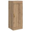 vidaXL Wandkast Artisanaal eiken 34,5 x 34 x 90 cm Bewerkt hout