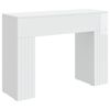 vidaXL Salontafel Hoogglans Wit 102 x 35 x 75 cm Bewerkt hout