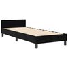 vidaXL Boxspringbed met hoofdeinde Zwart 80 x 200 cm Fluweel
