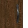vidaXL Hangkast 34,5x34x90 cm bruin eikenkleur