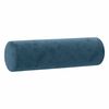 vidaXL 4-delige Loungeset met kussens fluweel blauw