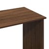 vidaXL Bureau 102x50x75 cm bewerkt hout bruin eikenkleurig