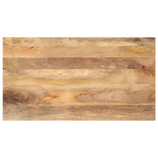 vidaXL Tafelblad rechthoekig 100x70x3,8 cm massief mangohout
