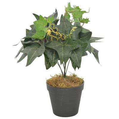 vidaXL Kunstplant met pot klimop 45 cm groen
