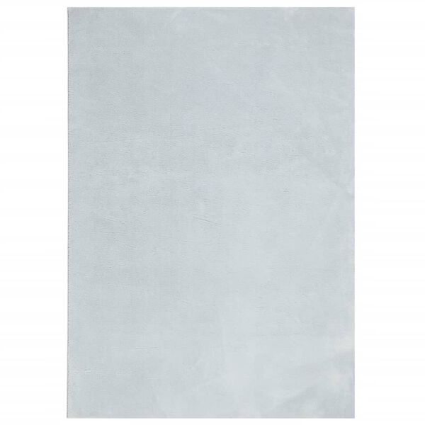 vidaXL Vloerkleed HUARTE laagpolig zacht wasbaar 160x230 cm blauw