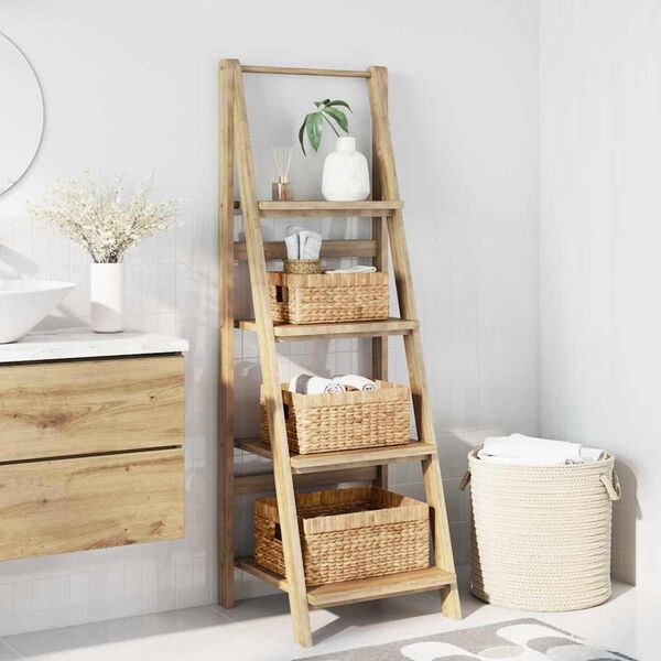 vidaXL Opslagmanden 3 pcs Naturel 40 x 30 x 18 cm Waterhyacint