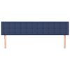 vidaXL Hoofdborden 2 st 90x5x78/88 cm stof blauw