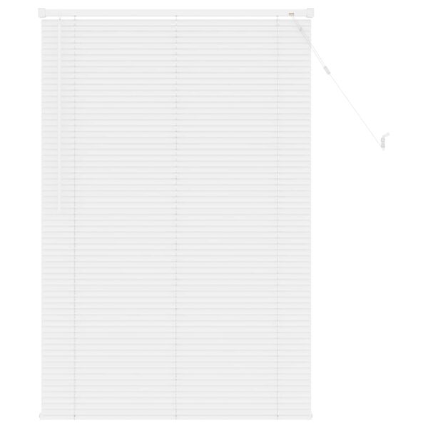 vidaXL Venetiaanse Blind Verstelbaar Wit 150 x 100 cm PVC