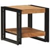 vidaXL Salontafel Bruin 40 x 40 x 38 cm Massief Acaciahout