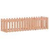 vidaXL Plantenbak verhoogd hekontwerp 200x50x50 cm massief douglashout