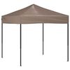 vidaXL Partytent inklapbaar 2x2 m taupe