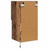 vidaXL Wandgemonteerd tv-meubel Oudhout 30,5 x 30 x 60 cm Bewerkt hout