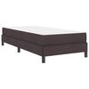 vidaXL Boxspringbed met matras Donkerbruin 80 x 200 cm Stof