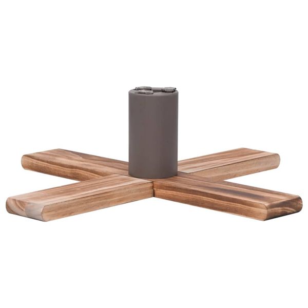 vidaXL Kerstboomstandaard 54x54x16 cm