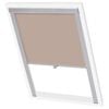 vidaXL Rolgordijn verduisterend beige U08/808 GGL en GGU
