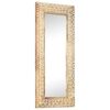 vidaXL Spiegel handgesneden 110x50x2,6 cm massief mangohout