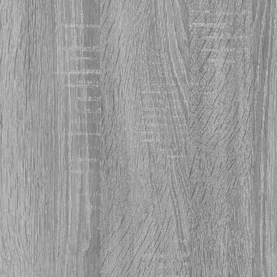 vidaXL Schoenenbank 80x24x45 cm bewerkt hout grijs sonoma eikenkleur