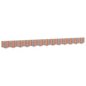vidaXL Vervangingsdoek voor luifelrok gestreept 300 cm meerkleurig