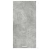 vidaXL Hangkast Beton Grijs en Wit 50 x 31 x 100 cm Bewerkt hout