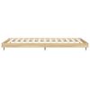 vidaXL Bedframe zonder matras hout sonoma eikenkleurig 100x200 cm