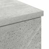 vidaXL Badkamer Kast Beton Grijs 30 x 35 x 80 cm Bewerkt hout & Metaal