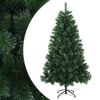 vidaXL Kunstkerstboom 120 cm PVC en Metaal Groen