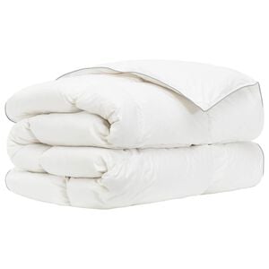vidaXL Dekbed FULDA 135 x 200 cm Winter 300 GSM 90% Gansendons Wit