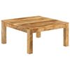 vidaXL Salontafel 80x80x40 cm massief mangohout