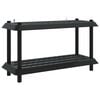 vidaXL Plankenunit 2-laags 100 x 40 x 55,5 cm PP Antracietkleurig