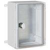 vidaXL Bedieningskast Grijs 28 x 13 x 28 cm ABS Kunststof
