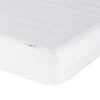 vidaXL Bed met matras "Dover" stof zwart 90x190 cm