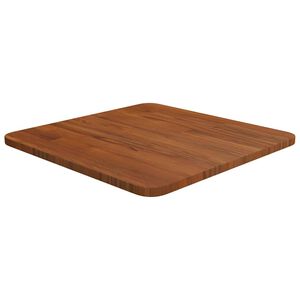 vidaXL Tafelblad vierkant 40x40x1,5cm behandeld eiken donkerbruin