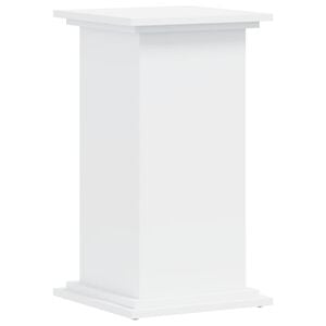vidaXL Plantenstandaard 33x33x60 cm bewerkt hout wit
