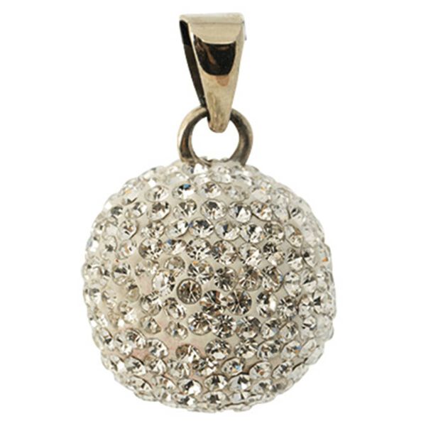 Babylonia Hanger met glittersteentjes Bola zilver BOLA 1 VG600