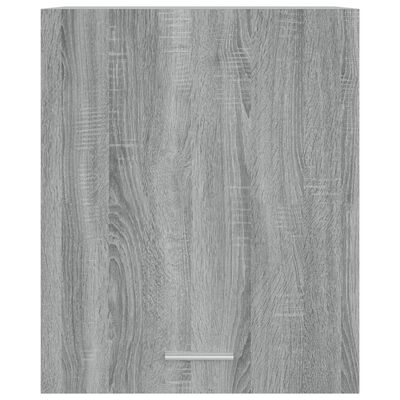 vidaXL Wandkast hangend 50x31x60 cm bewerkt hout grijs sonoma eiken