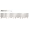 vidaXL Tuinrand 30 st 100 x 0.05 x 20 cm Roestvrij staal Zilver