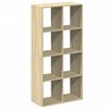 vidaXL Kamerscherm / boekenkast 69,5x29x137,5 cm hout sonoma eiken