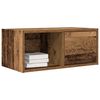 vidaXL Tv-meubels 2 st 60x31x25,5 cm bewerkt hout oud houtkleurig