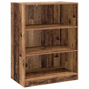 vidaXL Kledingkast Oud hout 77 x 48 x 102 cm Bewerkt hout