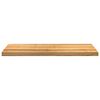 vidaXL Vensterbanken 2 st 100x40x2 cm massief eikenhout lichtbruin