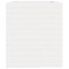 vidaXL Plantenbak 40x40x46 cm massief grenenhout wit