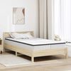 vidaXL Matras 2 pcs Wit en Grijs 60 x 200 cm Bonell Veer