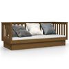 vidaXL Slaapbank 75x190 cm massief grenenhout honingbruin
