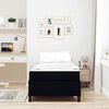 vidaXL Boxspringbed Zwart 90 x 200 cm Stof
