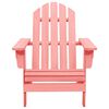 vidaXL Tuinstoel Adirondack massief vurenhout roze