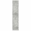 vidaXL Hoge kast Beton Grijs 35 x 39 x 168 cm