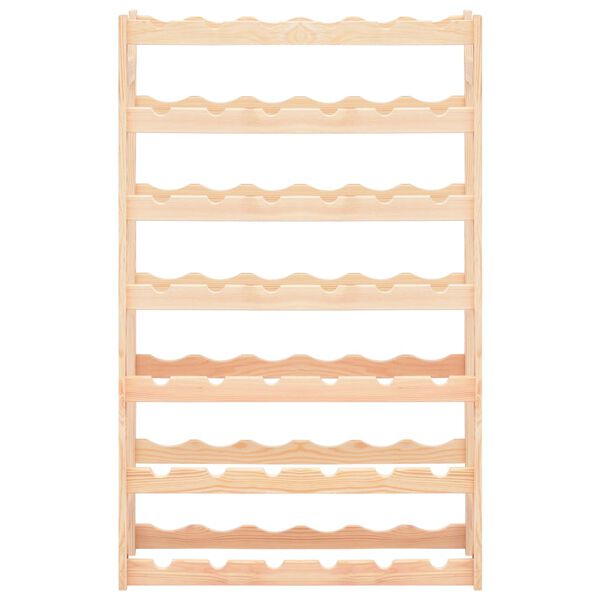 vidaXL Wijnrek voor 42 flessen grenenhout