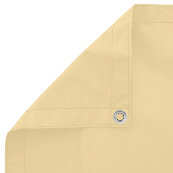 vidaXL Balkon Scherm Zand 100 x 1000 cm Oxford Stof